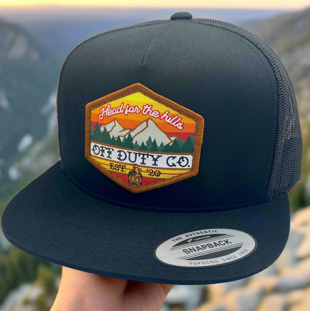 “Head for the hills” Snap back