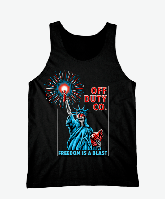 FREEDOM IS A BLAST tank