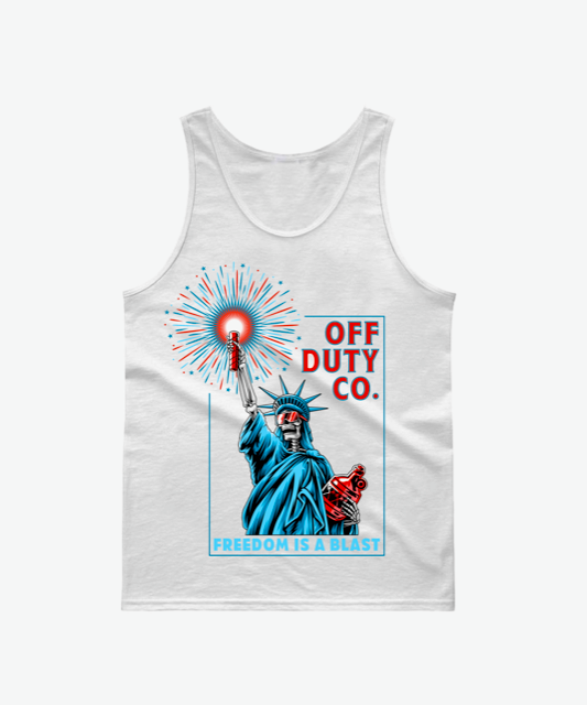 FREEDOM IS A BLAST tank