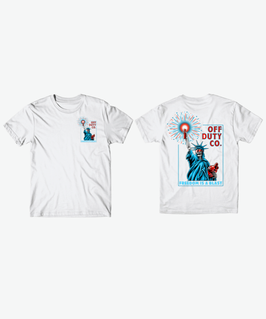 FREEDOM IS A BLAST tee