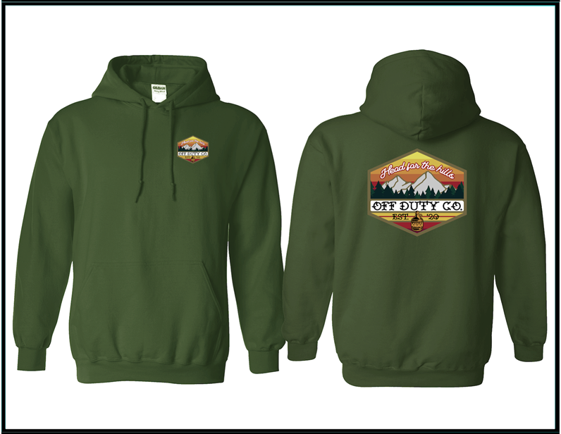 "Head for the hills" Hoodie