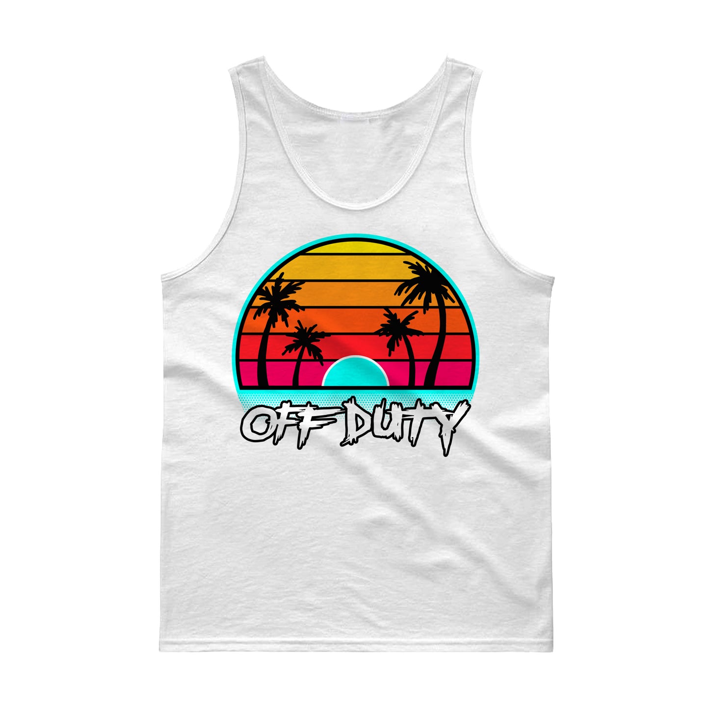 Thin Red Sunset Tank