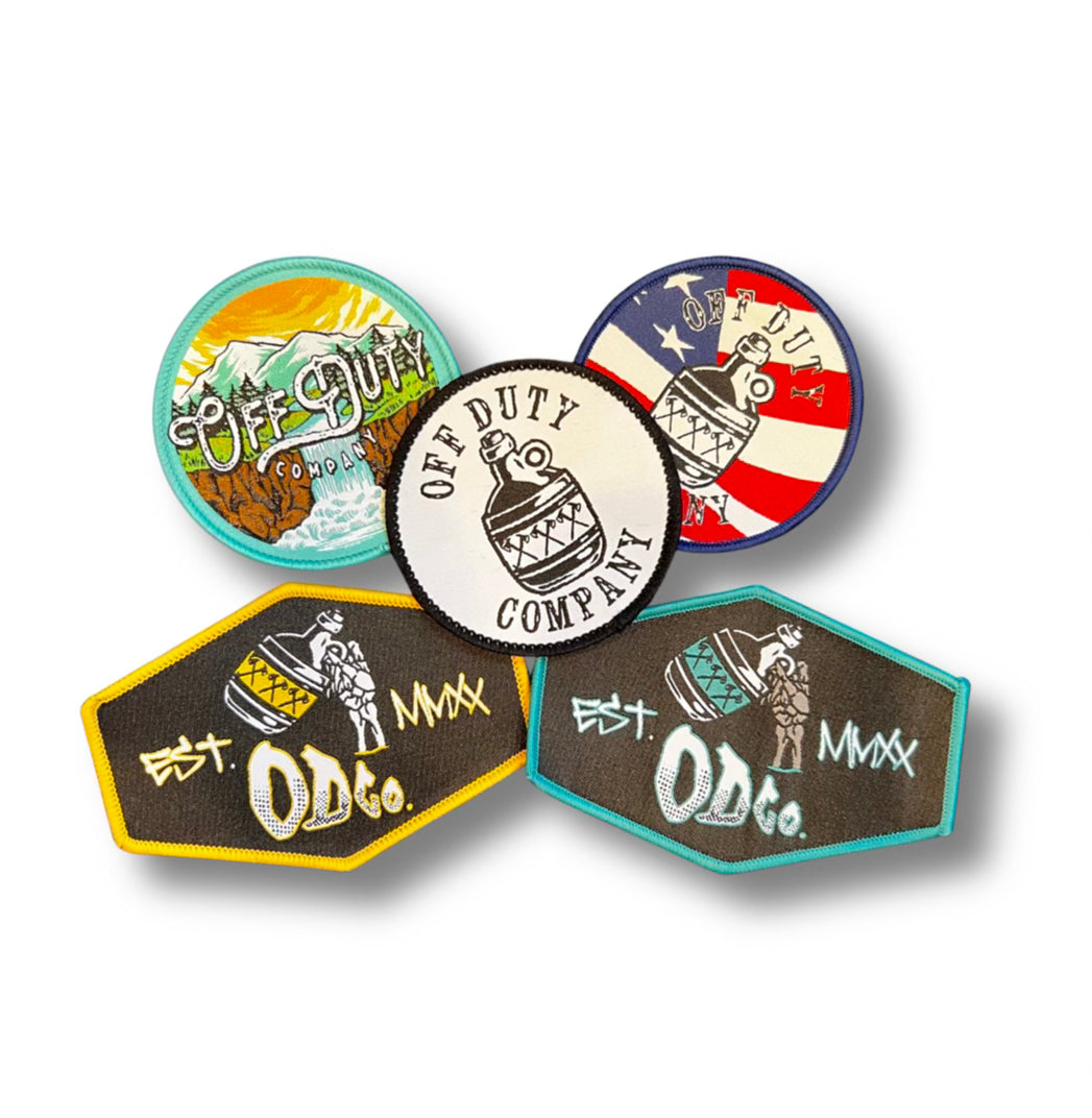 OFF DUTY patch pack