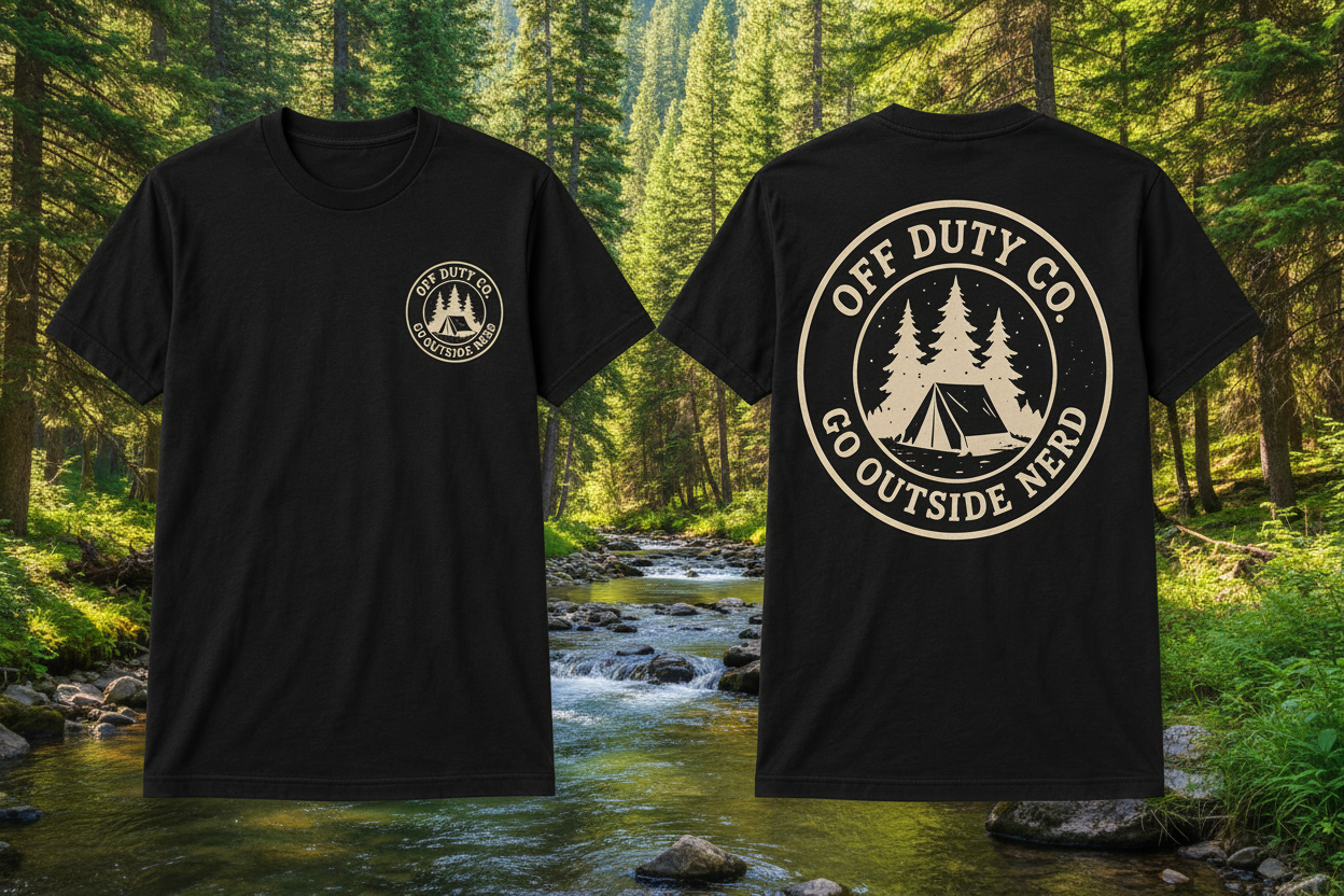 Go Outside Nerd Tee
