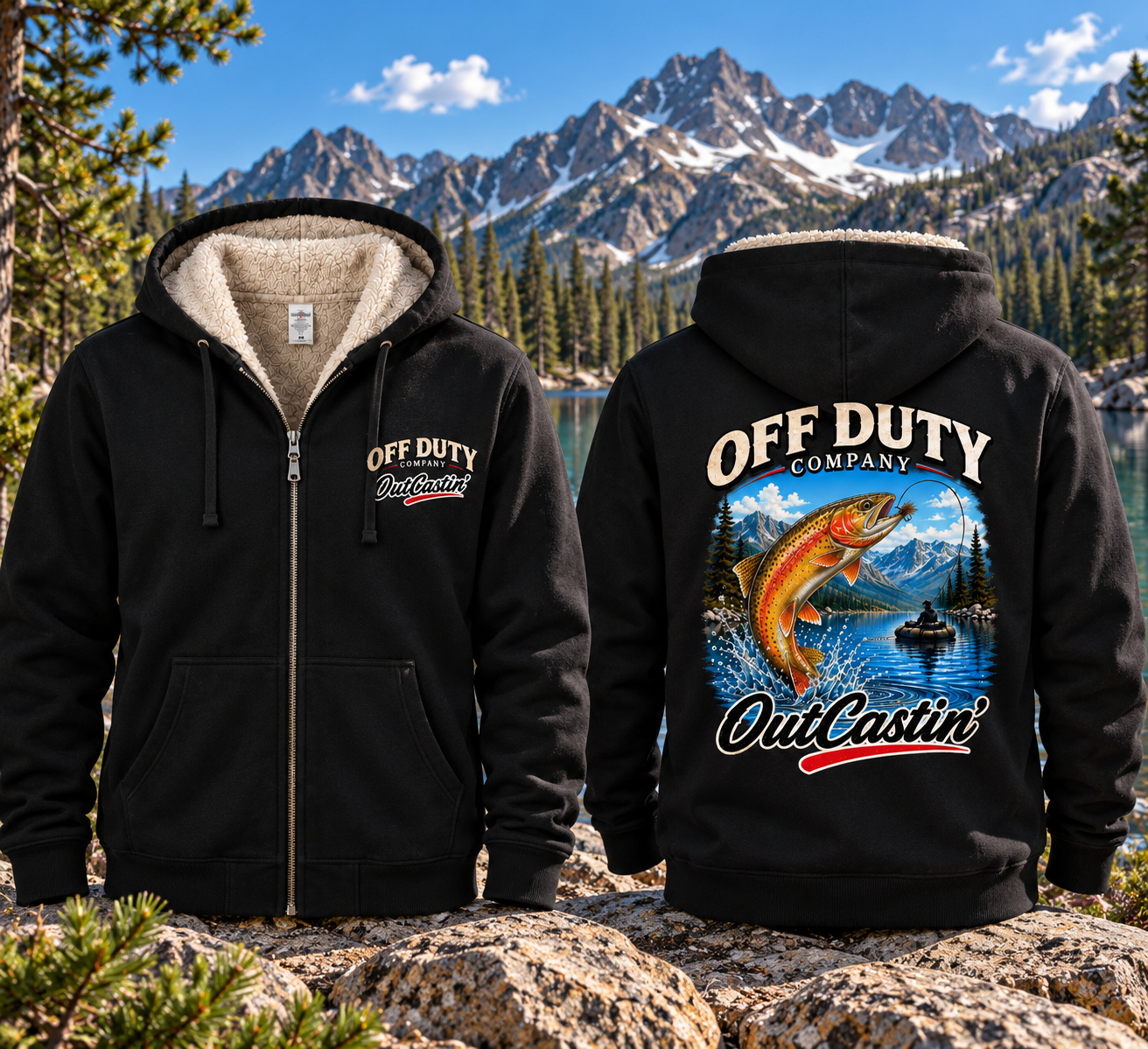 OutCastin' Sherpa Lined Hoodie